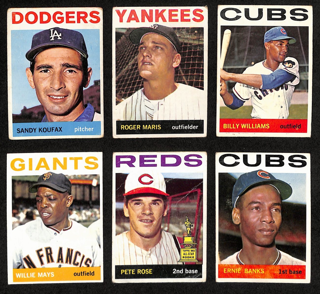 1964 Topps Baseball Card Complete Set (1-587)