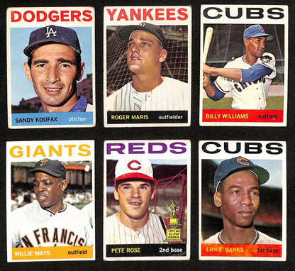 1964 Topps Baseball Card Complete Set (1-587)