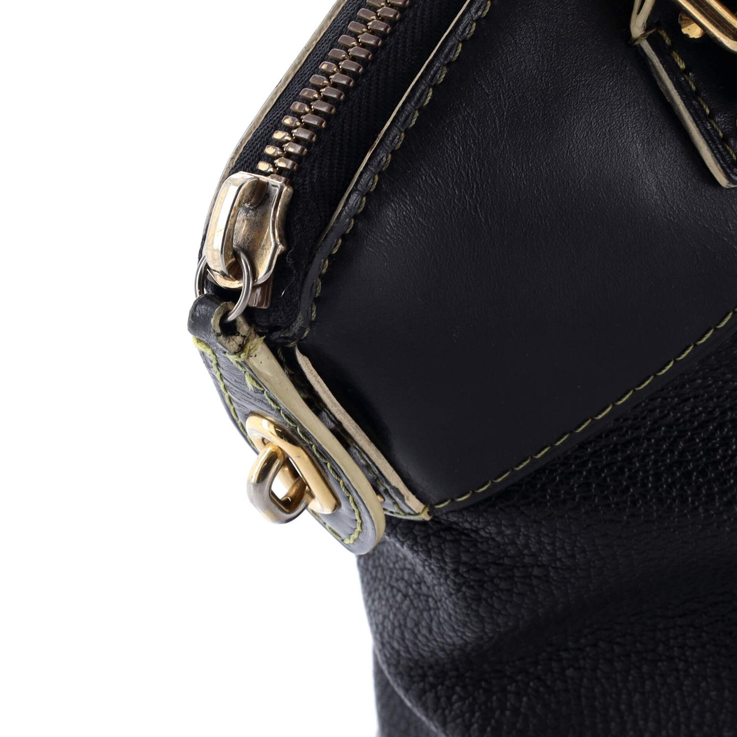 Louis Vuitton Suhali Lockit Handbag Leather Pm