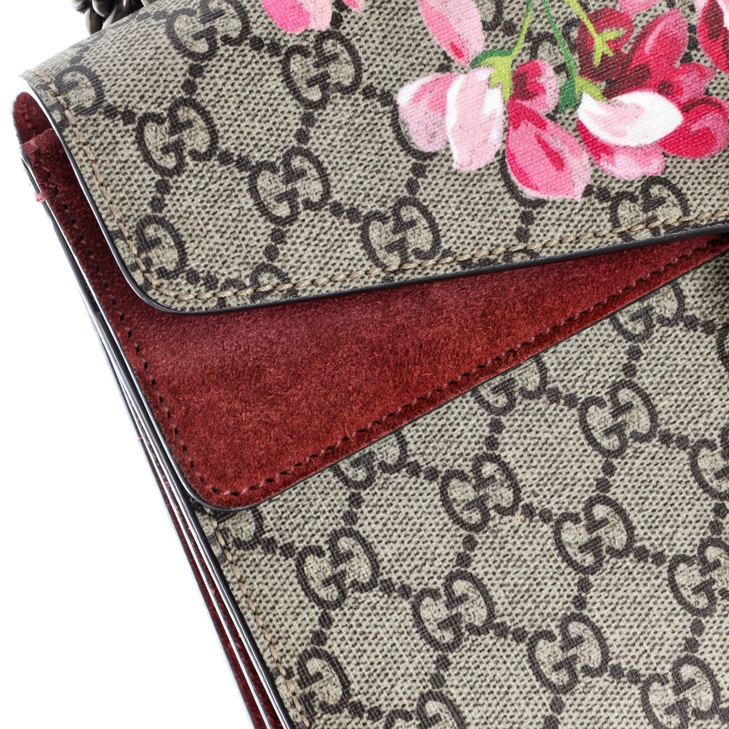 Gucci Dionysus Bag Blooms Print Gg Coated Canvas Small