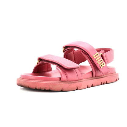 Christian Dior Women'S Dioract Sandals Leather