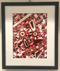 Singular art on canvas acrylic with COA from Veronika Spleiss Original Painting
