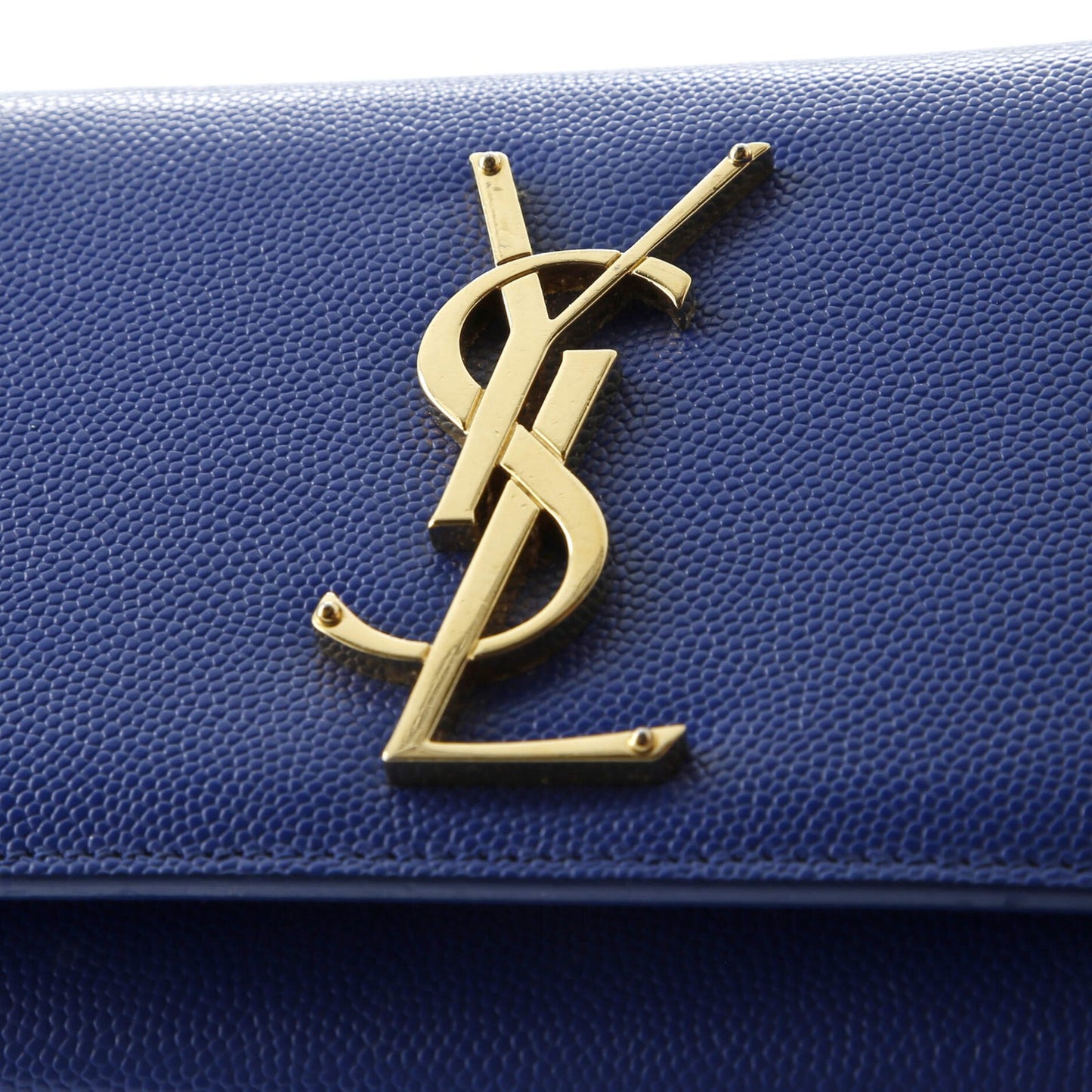 Saint Laurent Classic Monogram Crossbody Bag Grainy Leather Small