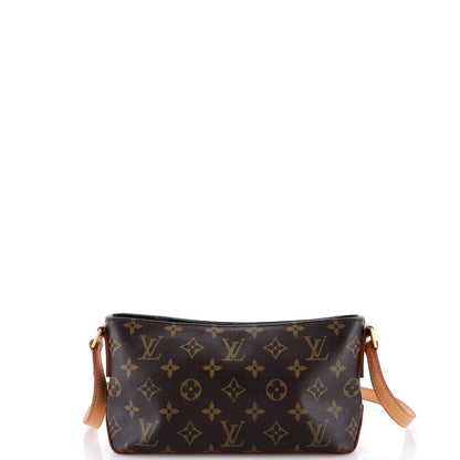 Louis Vuitton Trotteur Handbag Monogram Canvas