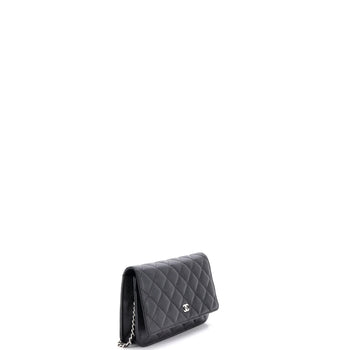 Chanel Wallet On Chain Quilted Caviar