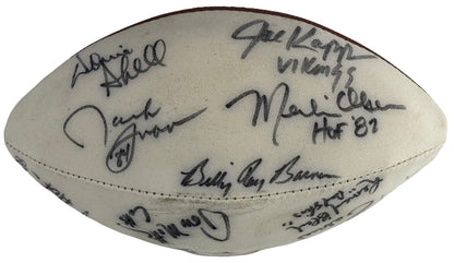 Nfl Greats Autographed Wilson Mini Football