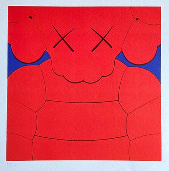 Kaws Lithograph Coa Mori Art Museum Limited Edition