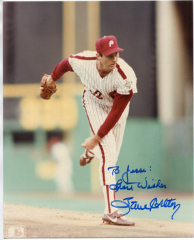 Steve Carlton Autographed 8X10 Photo