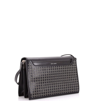 Saint Laurent Catherine Crossbody Bag Studded Leather