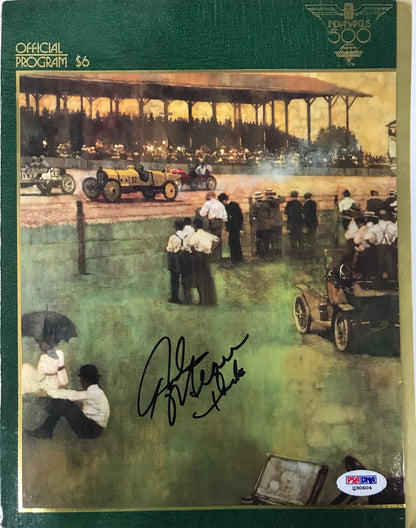 Rick Mears Signed Indianapolis 500 Official Program May 26 1991 (Psa)