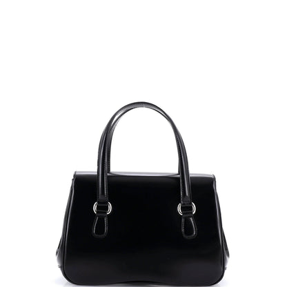 Gucci Lady Lock Satchel Leather Medium