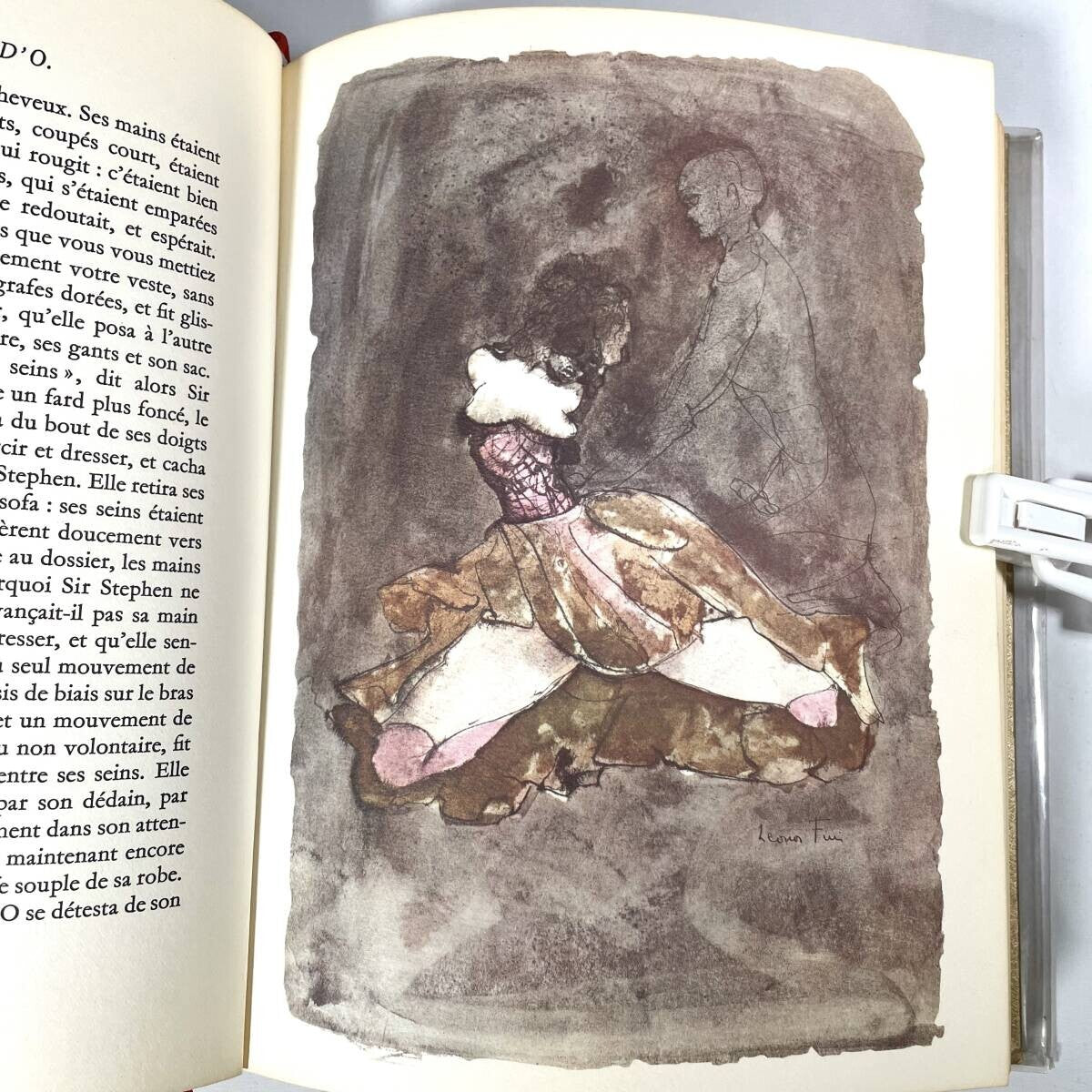 Histoire D'O By Pauline Rage, Illustrated By Leonor Fini, 1968 French Novel