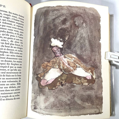 Histoire D'O By Pauline Rage, Illustrated By Leonor Fini, 1968 French Novel