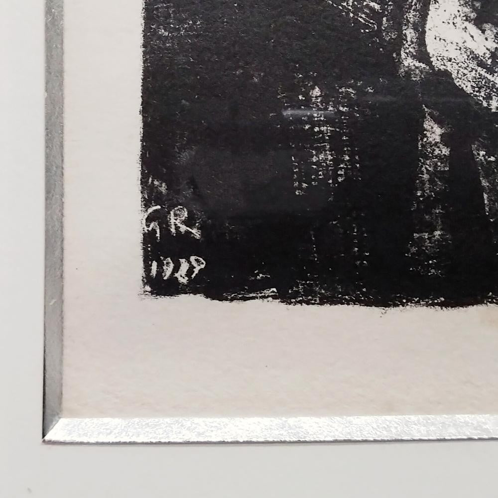 Georges Rouault Original Lithograph 1929 "Le Vent Emplit Les Voiles" Paysages