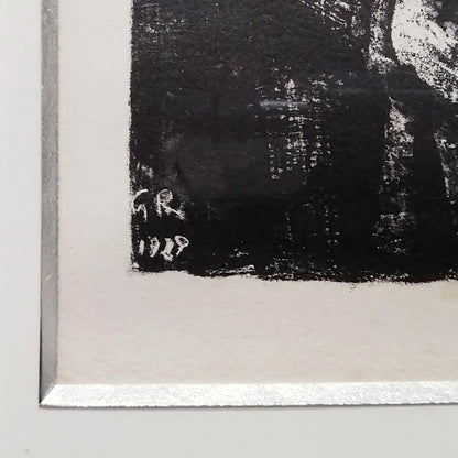 Georges Rouault Original Lithograph 1929 "Le Vent Emplit Les Voiles" Paysages