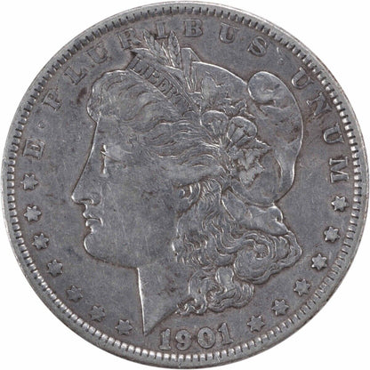 1901 Morgan Silver Dollar EF Uncertified #410