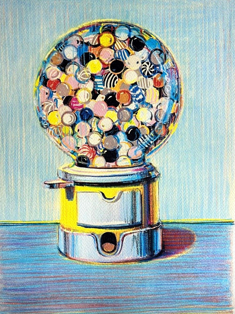 Wayne Thiebaud Lithograph