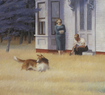 Edward Hopper Cape Cod Evening " Offset Lithograph Realism