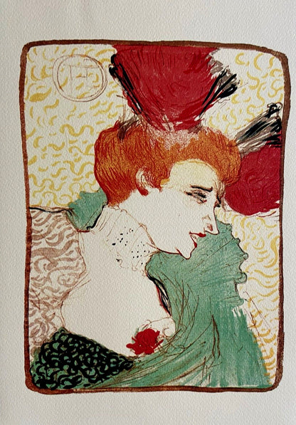 Henri.De Toulouse-Lautrec Original Coa Mourlot