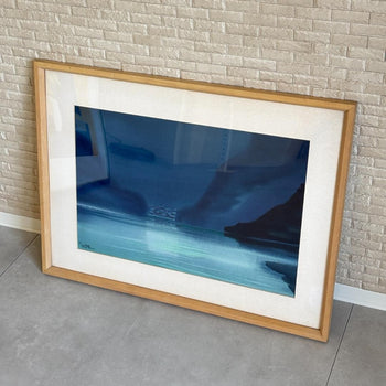 Hsieh Hsiao-De Original Watercolor 1987 Taiwan
