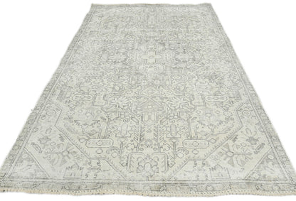 5X8 Muted Colors Antique Distressed 4'7X7'8