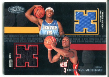 Dwyane Wade & Carmelo Anthony 2003-04 Fleer Hoops