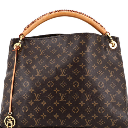 Louis Vuitton Artsy Handbag Monogram Canvas Mm