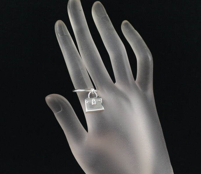 Hermes Ring Amulettes Kelly Eu51 925 Sterling Silver