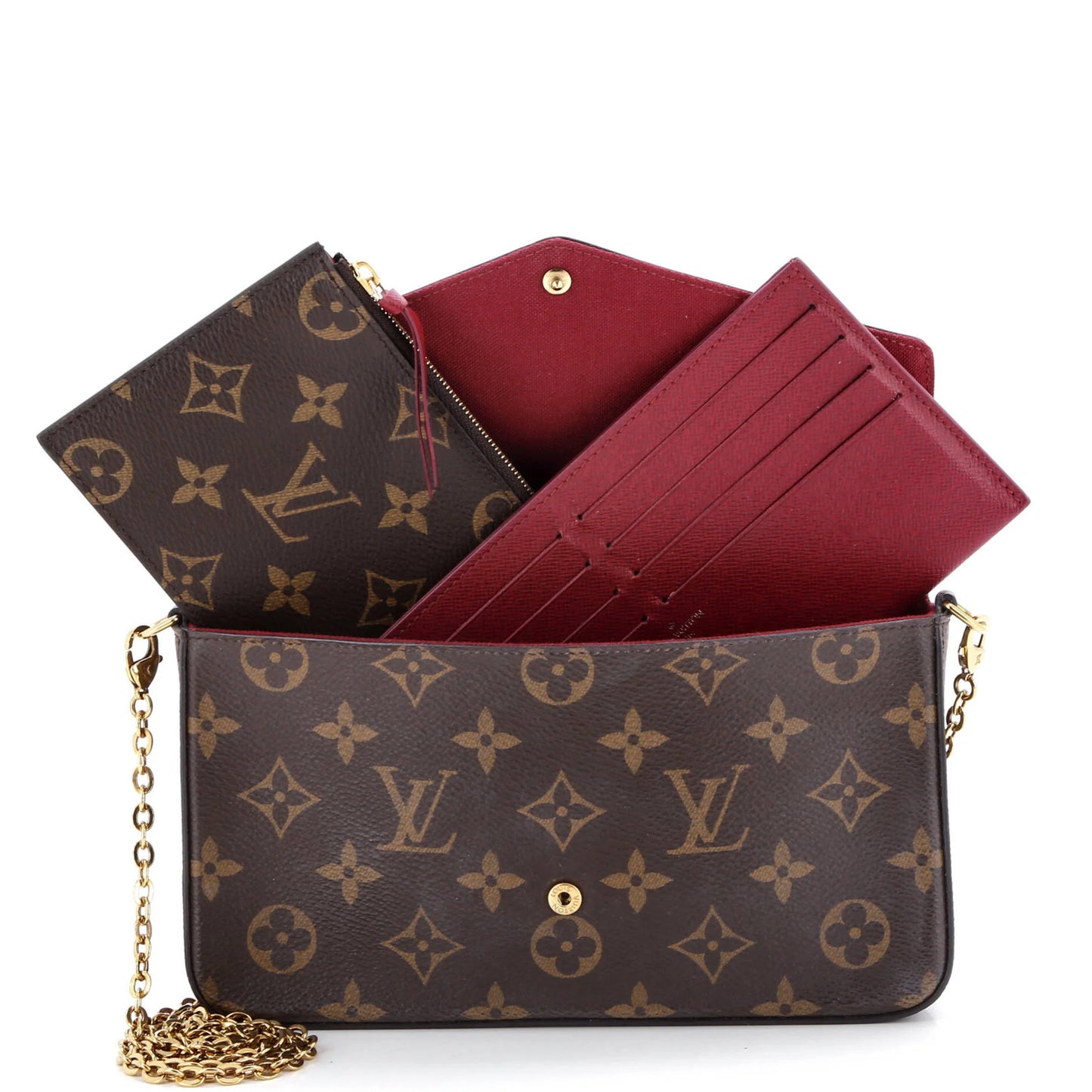 Louis Vuitton Felicie Pochette Monogram Canvas
