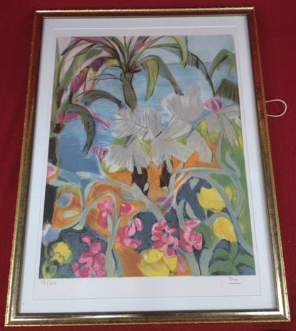 Georgette Tave  Hand-Signed Serigraph Ed99 Framed