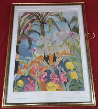 Georgette Tave  Hand-Signed Serigraph Ed99 Framed