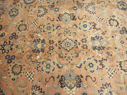 Traditional Floral Hand-Knotted Oriental Rug Wool Carpet 9X12 ft Home Decor