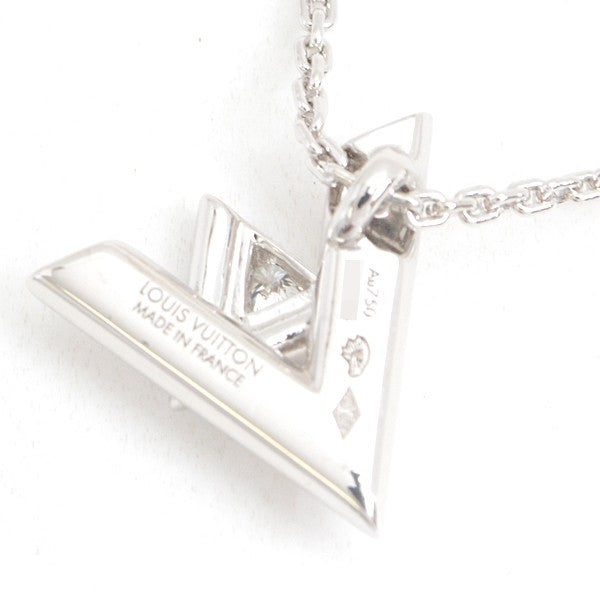 Louis Vuitton Volt One Pm Necklace White Gold Q93806 750Wg