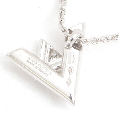Louis Vuitton Volt One Pm Necklace White Gold Q93806 750Wg