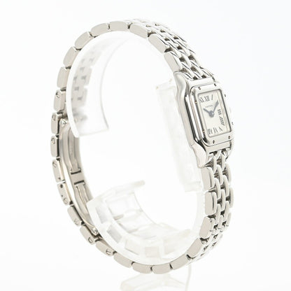Cartier Panthre De Cartier Mini Wspn0019 Silver Ladies Used Watch #52320