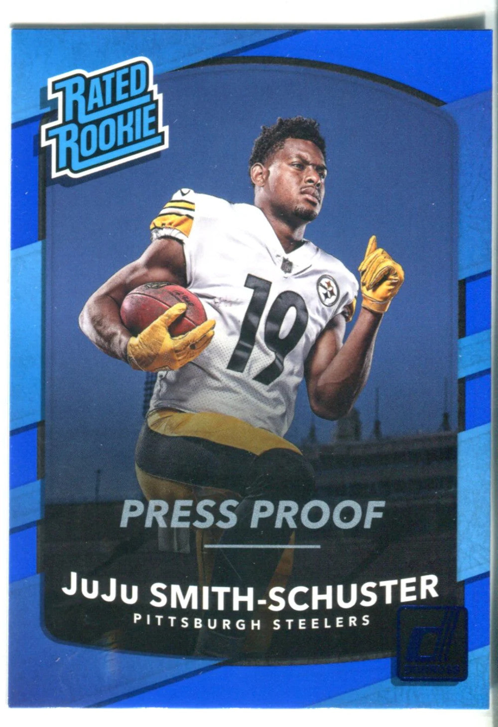 Juju Smith Schuster Press Proof Donruss Rated