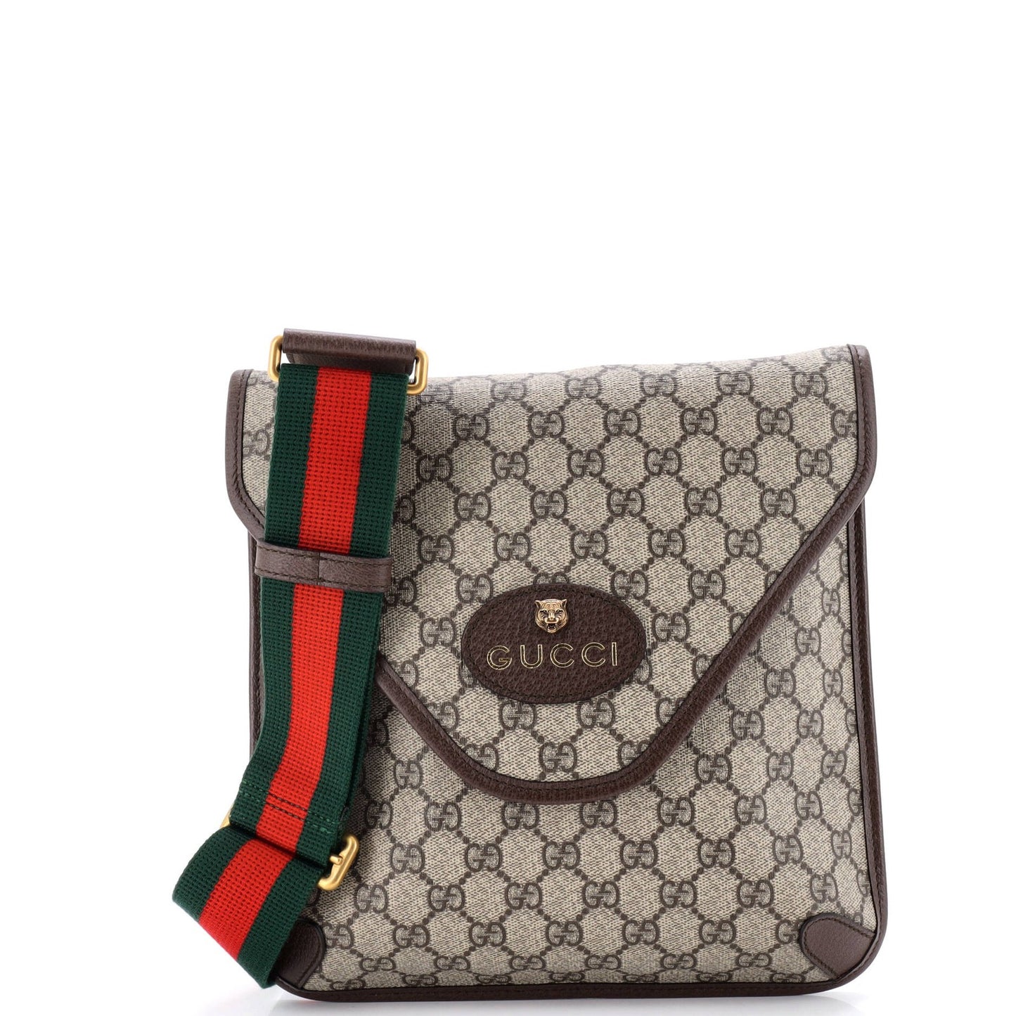 Gucci Neo Vintage Envelope Messenger Gg Coated Canvas Medium