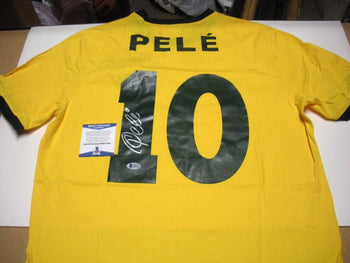Pele Brazil 3X World Cup Champ Bicycle Kick Star