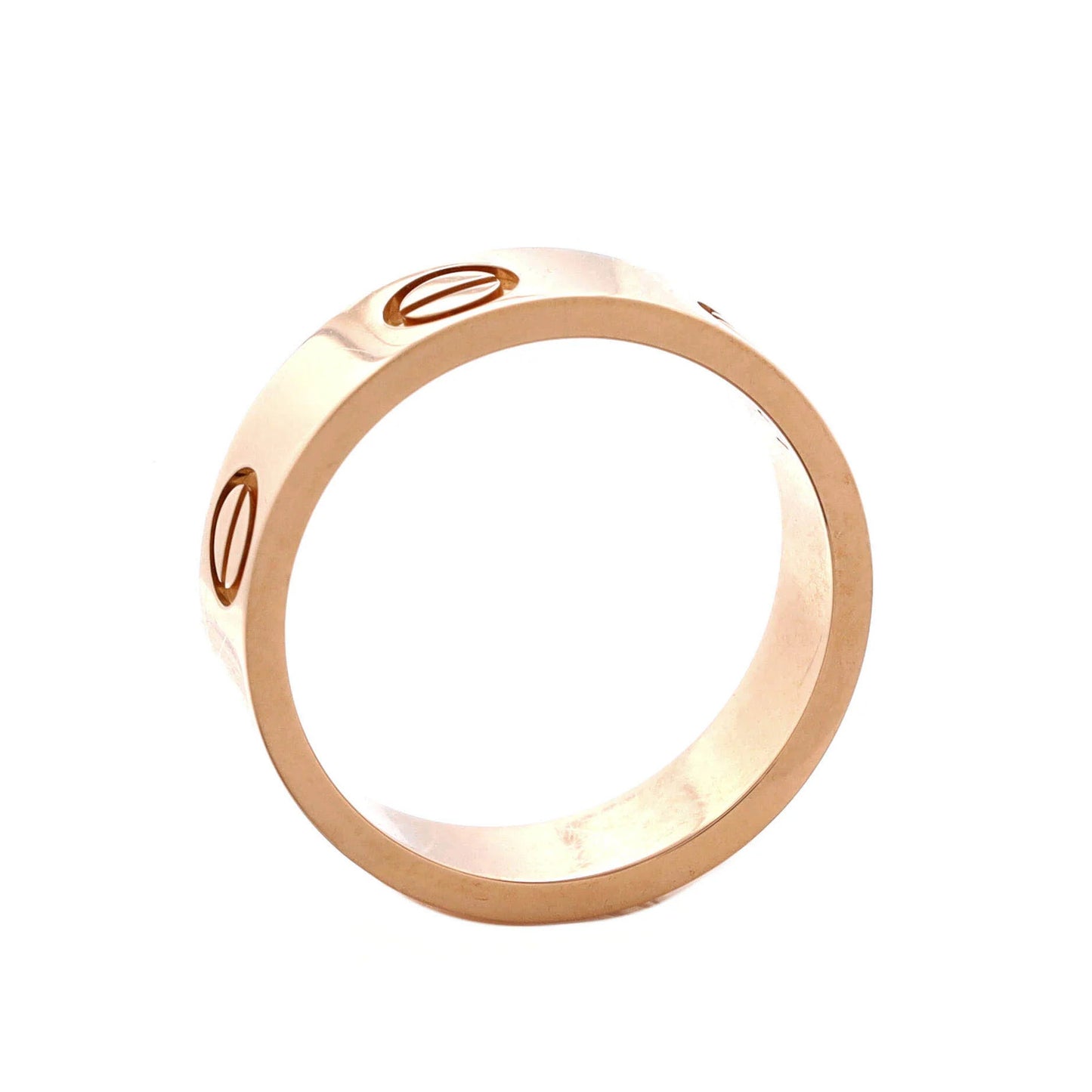 Cartier Love Band Ring 18K Rose Gold