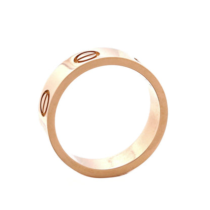 Cartier Love Band Ring 18K Rose Gold
