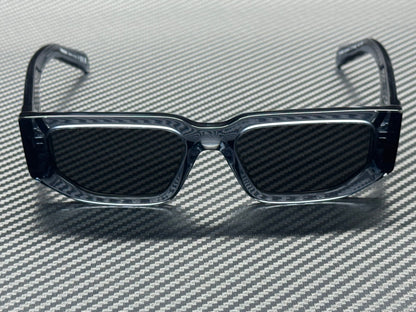 PRADA PR 09ZS 17T08Z Transparent Ocean Grey Men's 54 mm Sunglasses