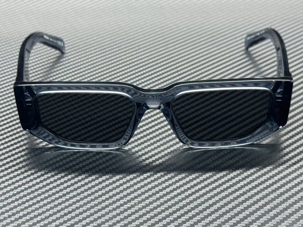 PRADA PR 09ZS 17T08Z Transparent Ocean Grey Men's 54 mm Sunglasses