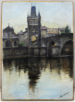 Salomon Zorn (Czech) Oil Painting 