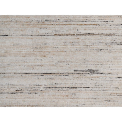 8'1"X10'1" Ivory Modern Design Indoor Outdoor Rug Hand Loomed Oriental