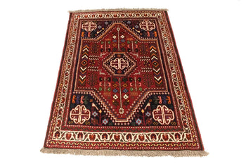Handmade Tribal Oriental Rug Geometric Wool