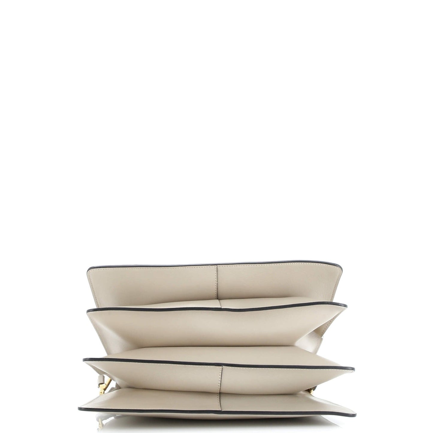 Chloe Faye Shoulder Bag Stitched Suede And Leather Medium