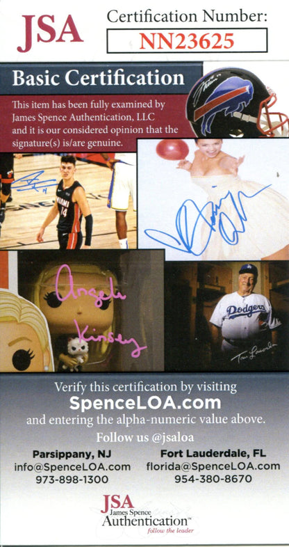 Stanley Coveleski Autographed Hall Of Plaque Card
