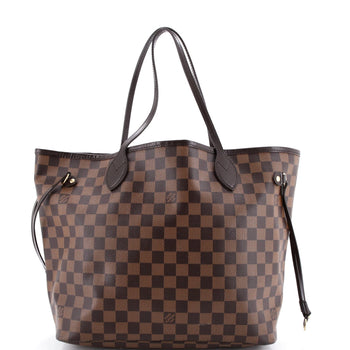 Louis Vuitton Neverfull Nm Tote Damier Mm