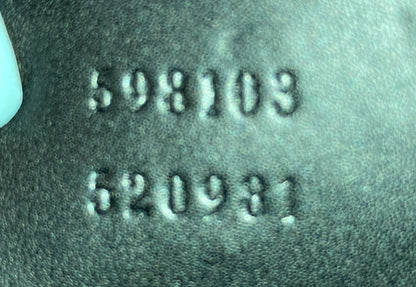 Gucci Web Strap Front Zip Messenger Bag Gg Coated Canvas Mini