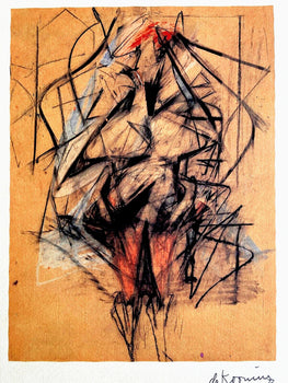 Willem De Kooning Lithograph Guggenheim Museum